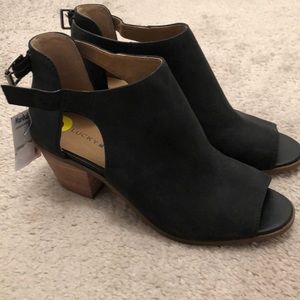 Lucky Brand black booties